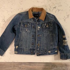Joe brand 3T toddler Boys distressed jeans jackets